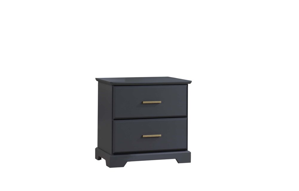 Natart Taylor Night Stand In Graphite