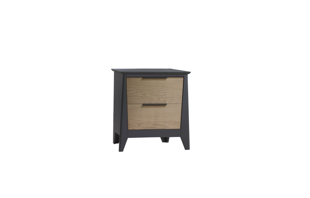 Nest Juvenile Flexx Night Stand In Graphite/Natural Wheat