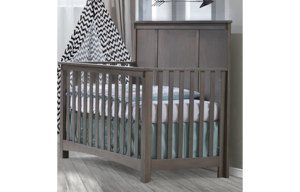 Nest Juvenile Bruges Collection Convertible Crib In Grigio