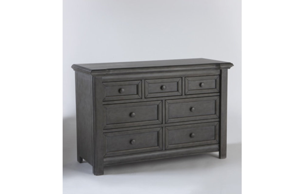 Pali Furniture Cristallo Double Dresser In Granite