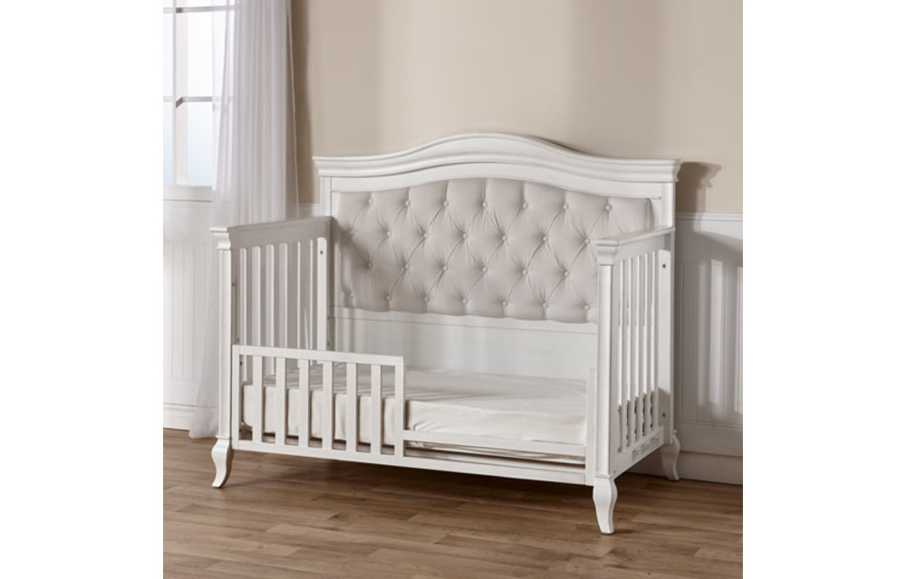 Pali Furniture Diamante Toddler Rail In Vintage White