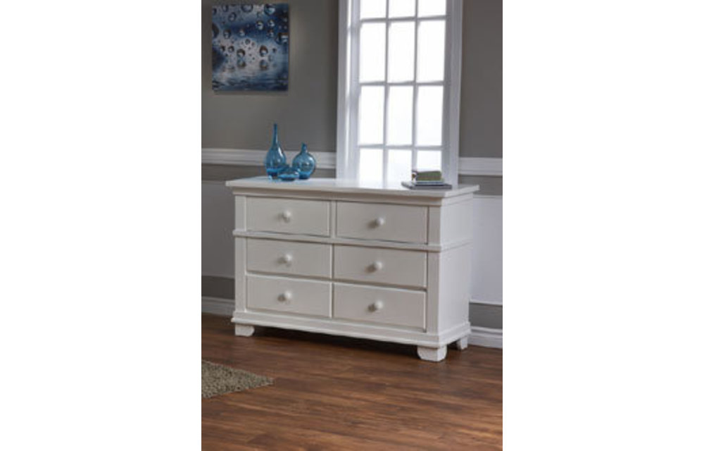 Pali Furniture Torino/Biella/Lucca Double Dresser In White