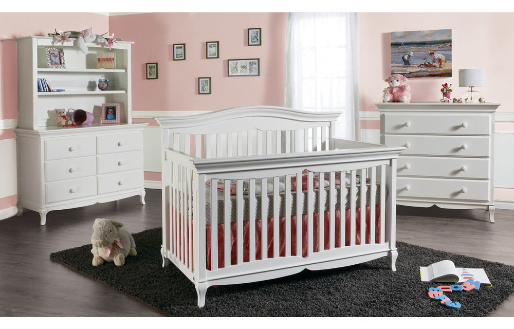 Pali Furniture Mantova Forever Crib In White