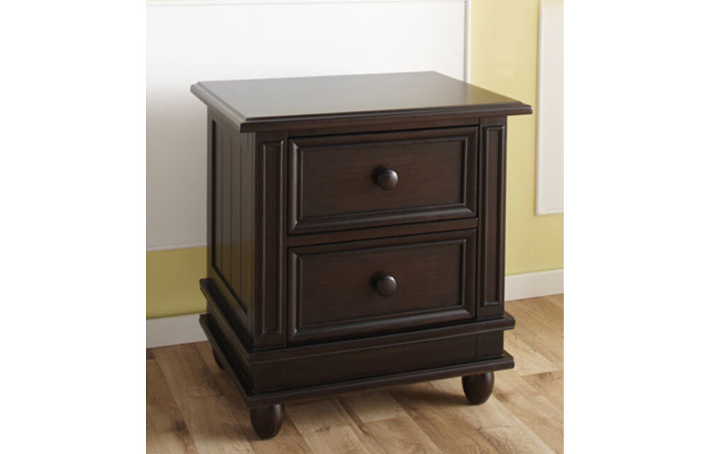 Pali Furniture Marina Nightstand In Onyx