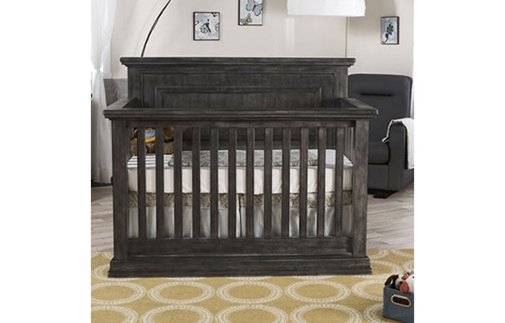 Pali Furniture Modena Forever Crib In Distressed Granite