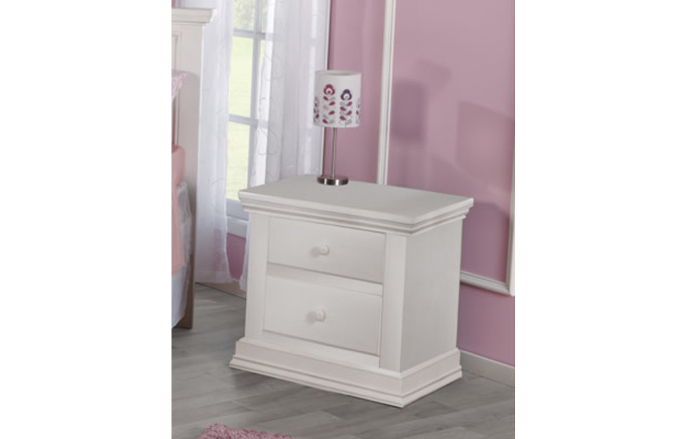 Pali Furniture Modena Night Stand In Vintage White
