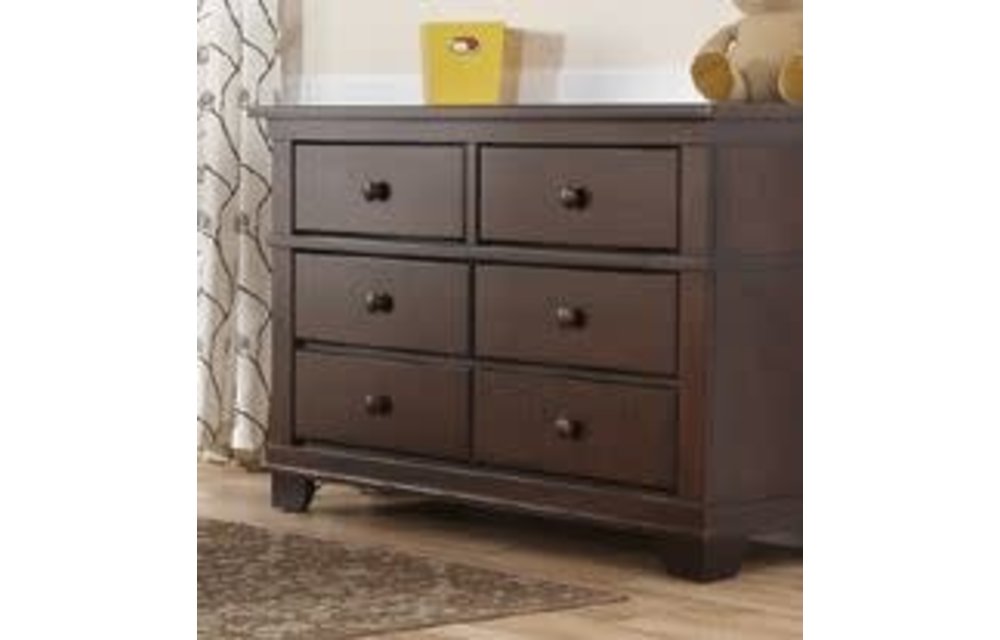 Pali Furniture Torino/Biella/Lucca Double Dresser In Mocacchino