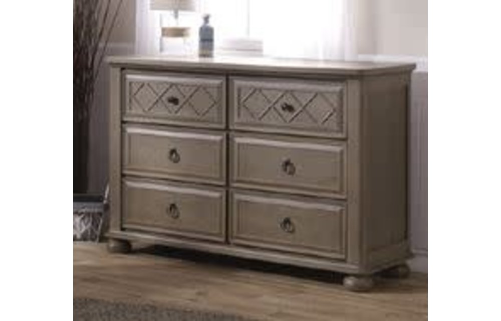 Pali Furniture Vittoria Double Dresser In Distressed Desert