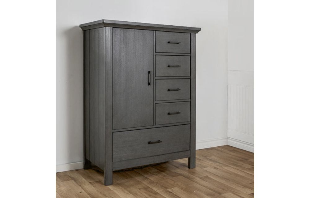 Pali Furniture Como Door Chest In Distressed Granite