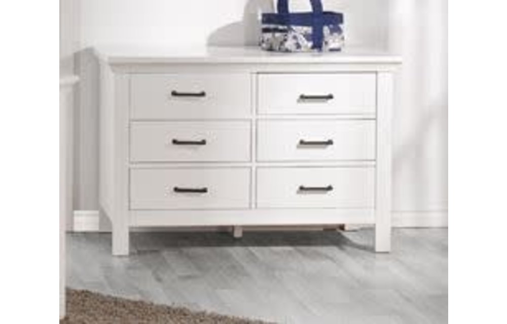 Pali Furniture Como Double Dresser In Vintage White