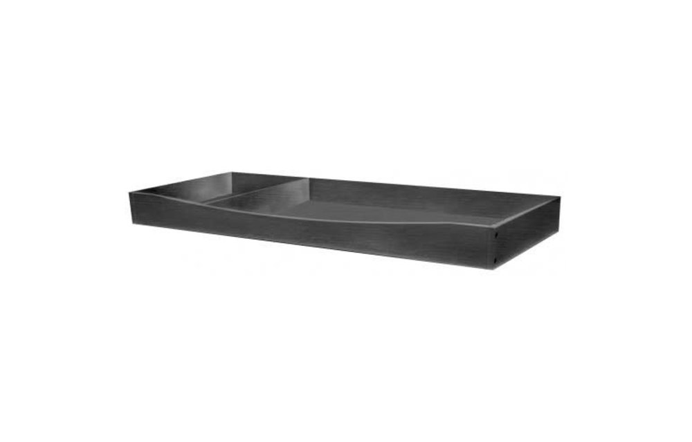 Pali Furniture Changing Tray With Dividers In Distressed Granite