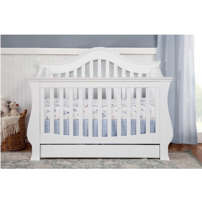 Namesake  Ashbury 4 In Convertible Crib With Toddler Bed Conversion Kit In White