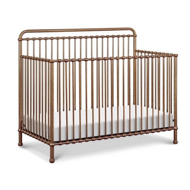 Million Dollar Baby Winston Crib In Vintage Gold