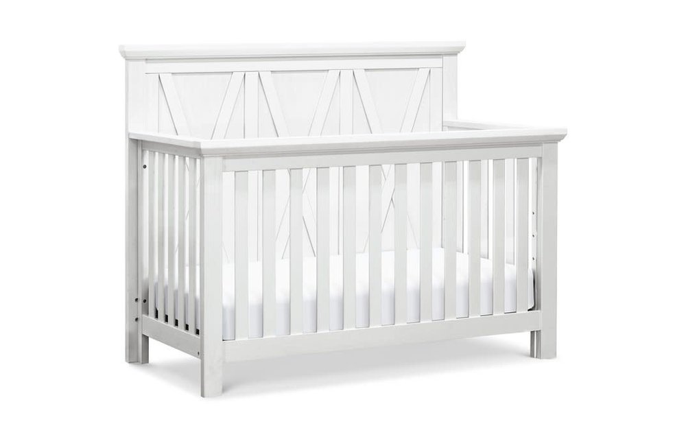 Franklin And Ben Emory Farmhouse 4 In 1 Crib In Linen White
