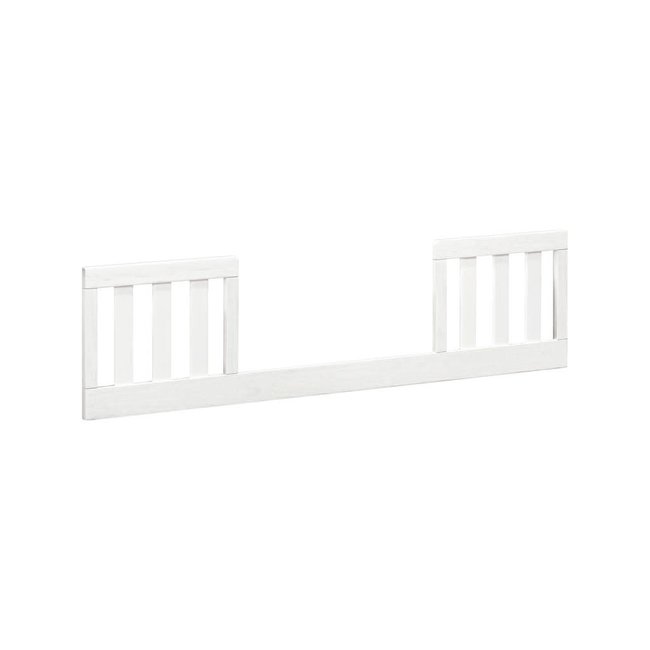 Monogram By NamesakeEmory Farmhouse Toddler Bed Conversion Kit Linen White