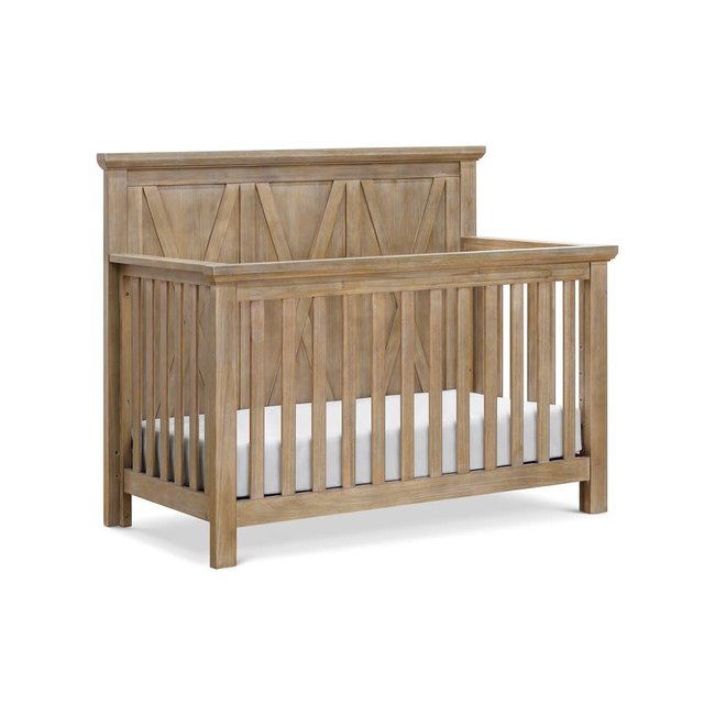 Franklin And Ben Emory Farmhouse 4 In 1 Crib In Driftwood Finish