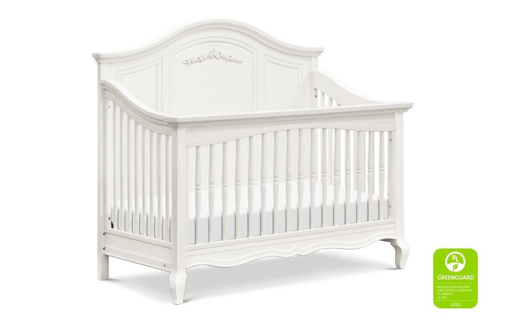 Franklin And Ben Mirabelle 4 In 1 Convertible Crib With Drawer In Warm White