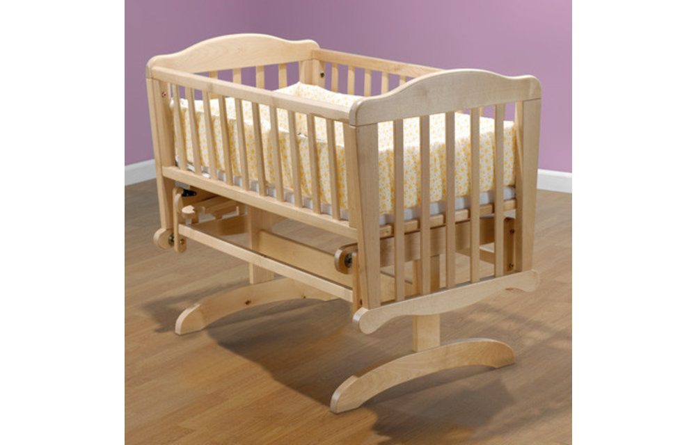 Sorelle Dondola Cradle In Natural With Mattress