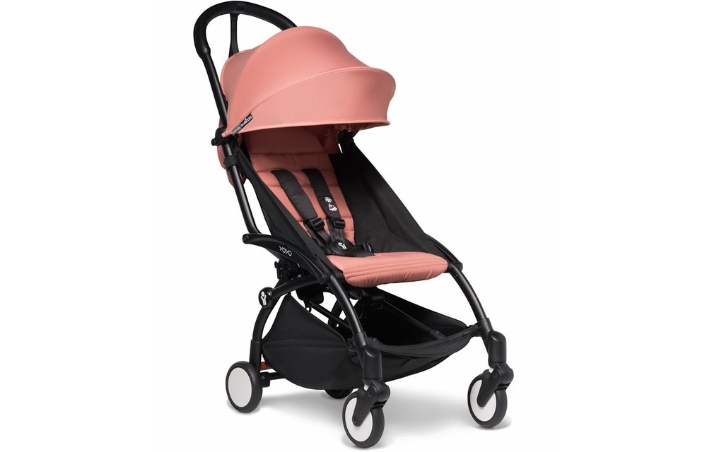 BABYZEN YOYO2 Ultra Compact 6+ Stroller - Black / Ginger