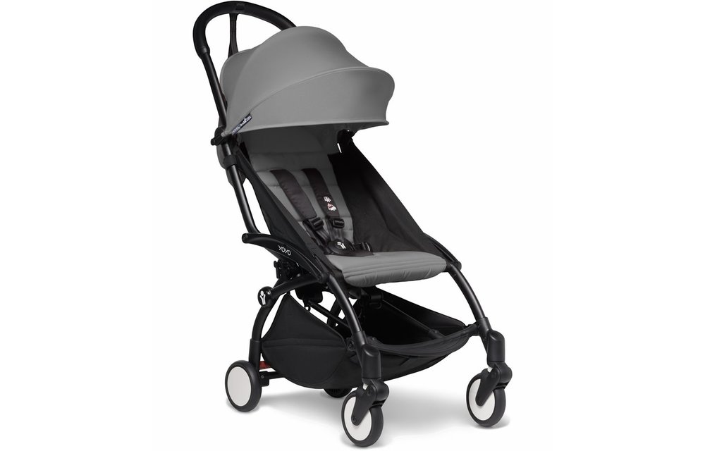 BABYZEN YOYO2 Ultra Compact 6+ Stroller - Black / Grey