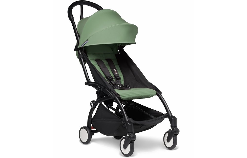 BABYZEN YOYO2 Ultra Compact 6+ Stroller - Black / Peppermint