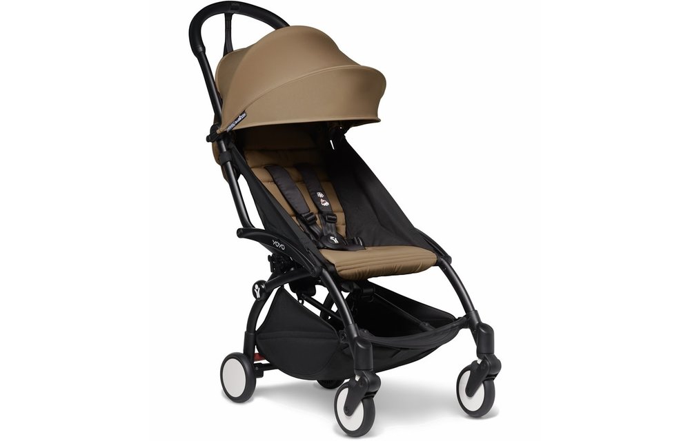 BABYZEN YOYO2 Ultra Compact 6+ Stroller - Black / Toffee