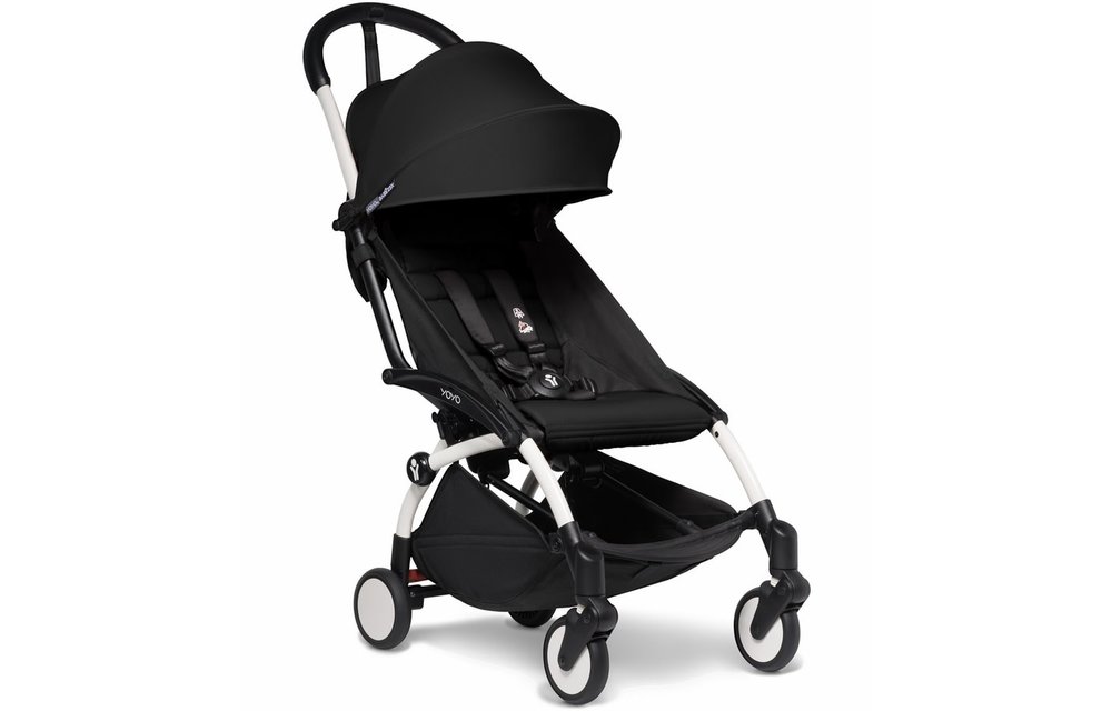 BABYZEN YOYO2 Ultra Compact 6+ Stroller - White/ Black