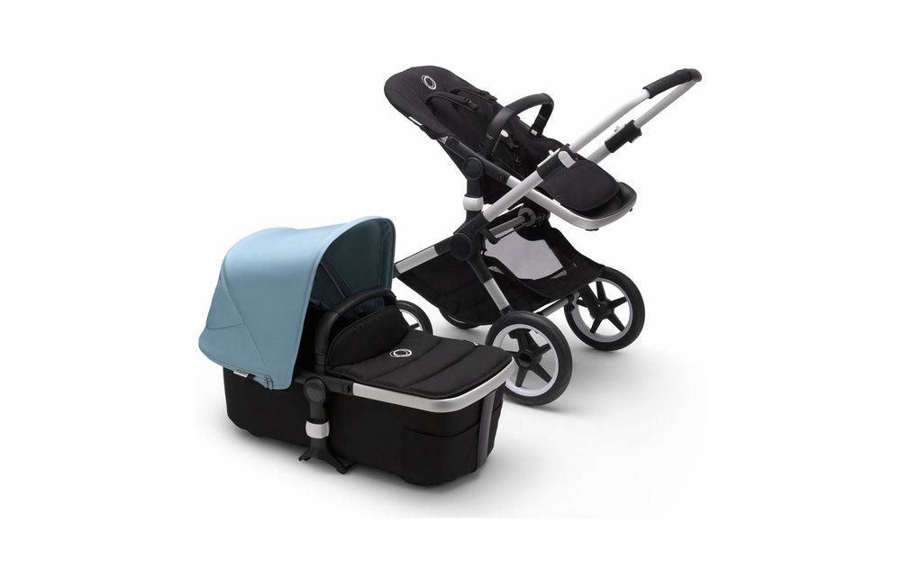 Bugaboo Fox2 Complete Stroller - Aluminum/Black/Vapor Blue
