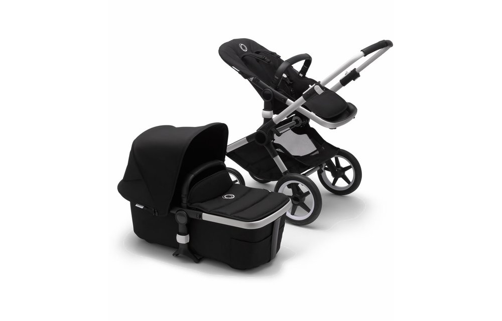 Bugaboo Fox2 Complete Stroller - Aluminum/Black/Black
