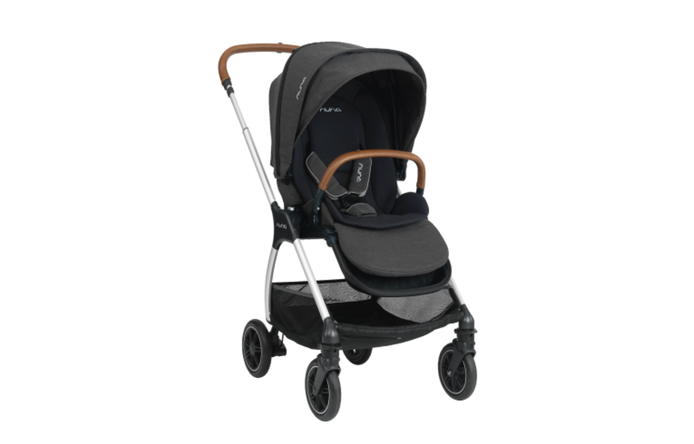 Nuna Triv Compact Stroller In Caviar
