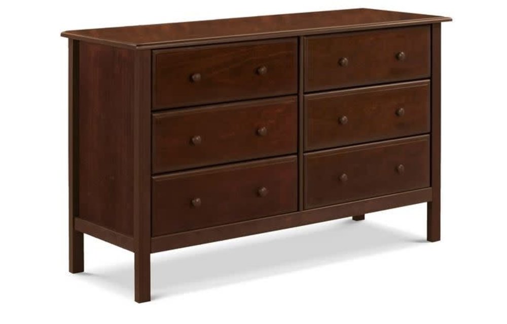 Davinci Autumn/Jayden 6-Drawer Double Wide Dresser In Espresso