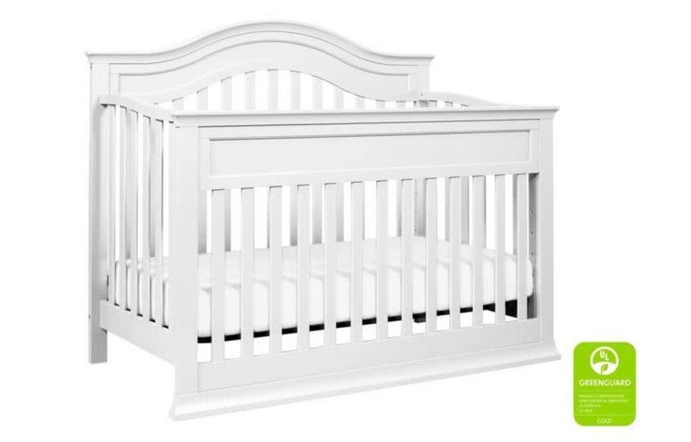 Davinci Brook 4-in-1 Convertible Crib With Toddler Bed Conversion Kit In White