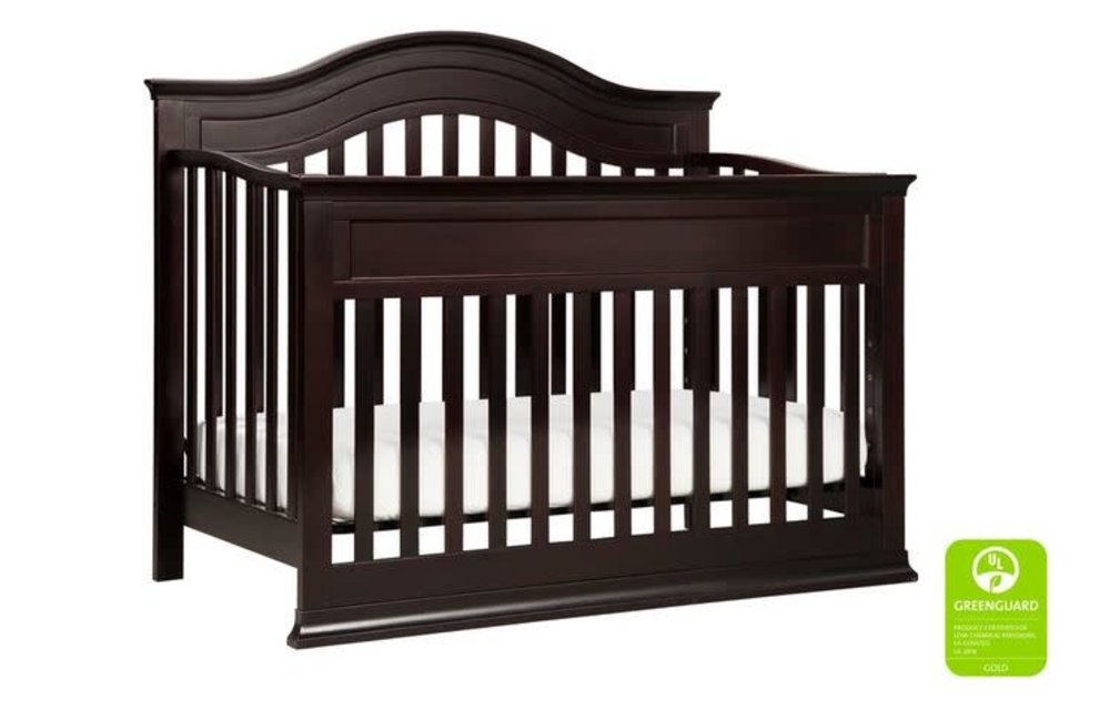 Davinci Brook 4-in-1 Convertible Crib With Toddler Bed Conversion Kit In Dark Java