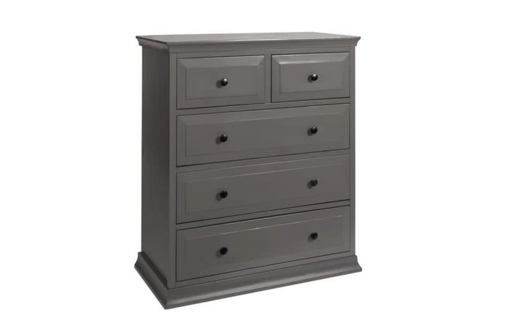 Davinci Brook/Meadow/Piedmont/Signature 5-Drawer Tall Dresser In Slate