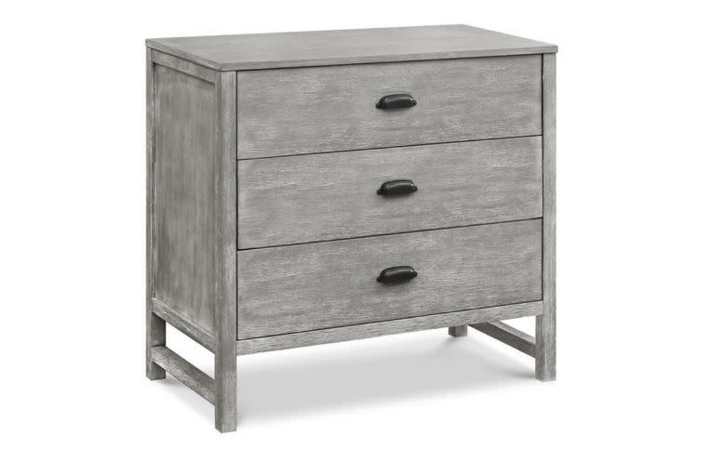 Davinci Charlie/Fairway 3 Drawer Dresser In Cottage Grey