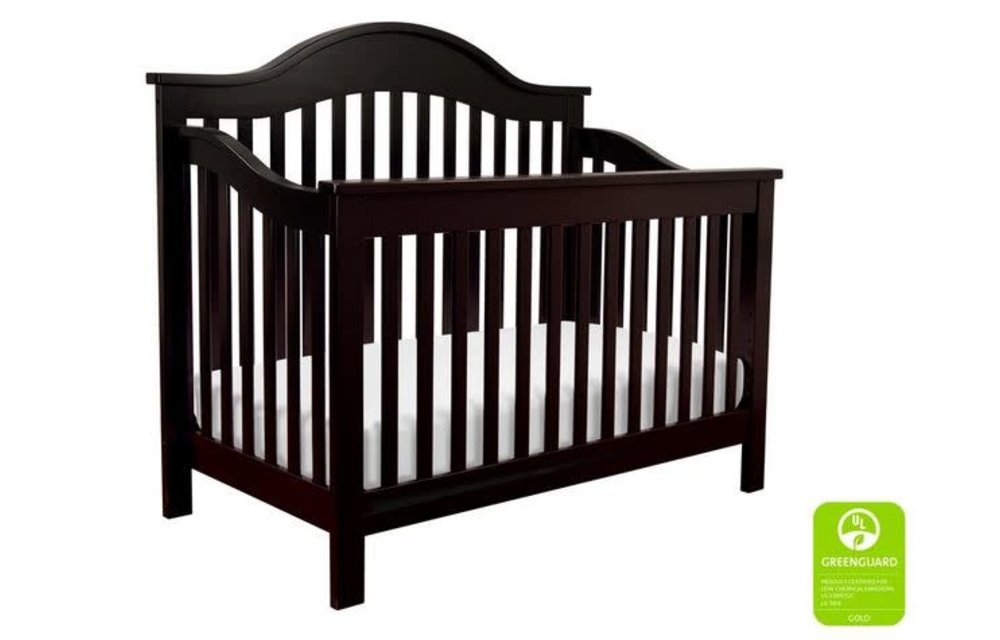 Davinci Jayden Jayden 4-in-1 Convertible Crib In Ebony