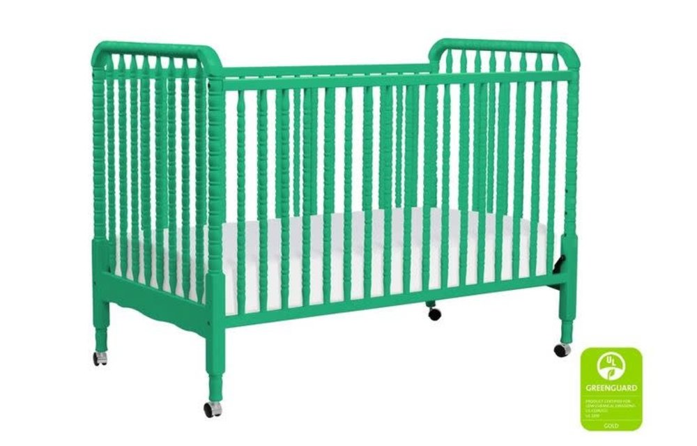 Davinci Jenny Lind 3-in-1 Convertible Crib With Spindles In Emerald