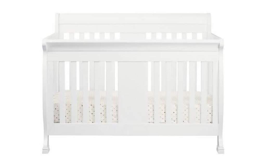 Davinci Porter 4-In-1 Convertible Crib With Toddler Bed Conversion Kit In White