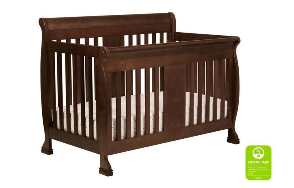 Davinci Porter 4-In-1 Convertible Crib With Toddler Bed Conversion Kit In Espresso