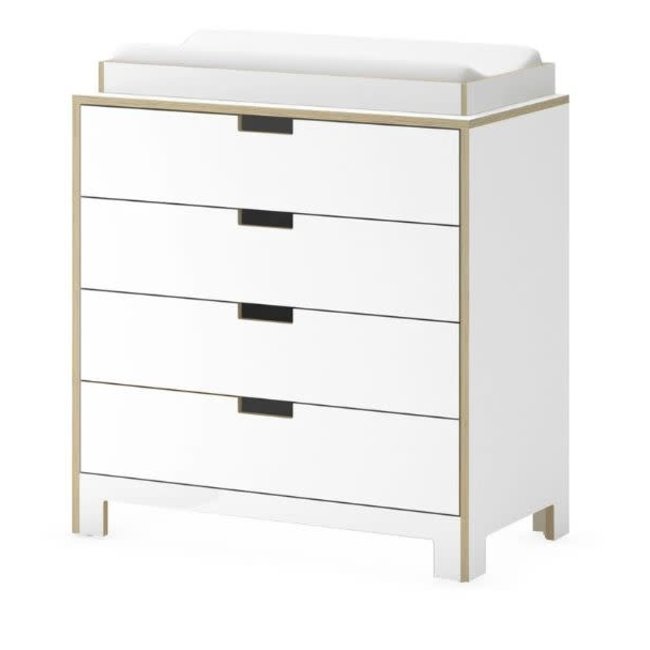 Duc Duc Juno 4 Drawer Changer In White