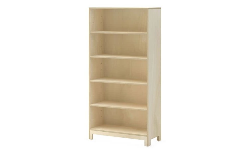 Duc Duc Juno Tall Bookcase In Natural Birch
