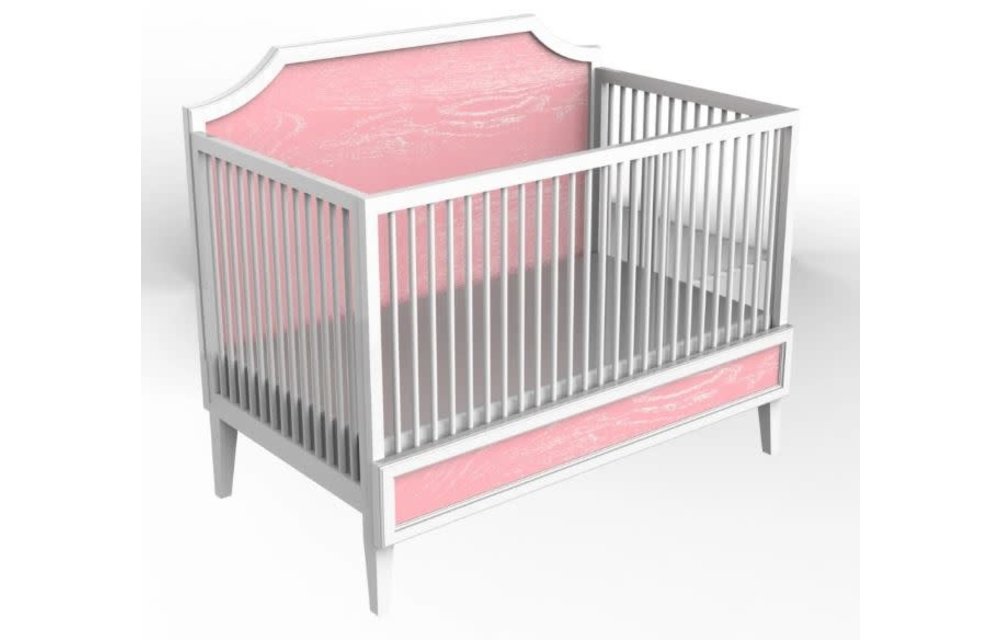 Duc Duc Litchfield Crib In White/Sweet 16 Cerused