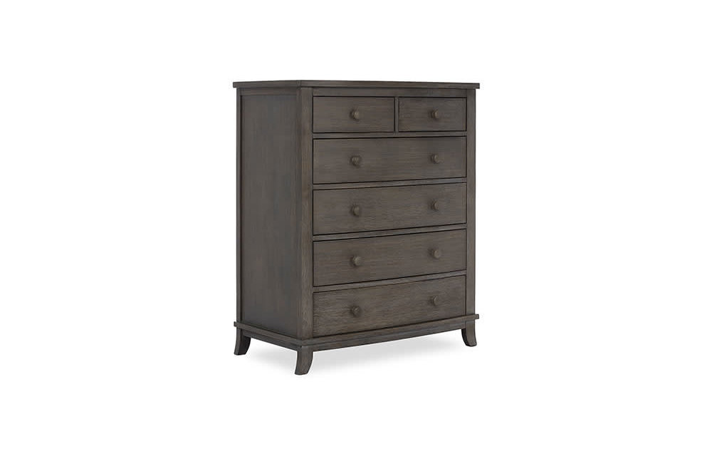 Evolur Baby Amsterdam Tall Chest In Smokey Brushed Grey
