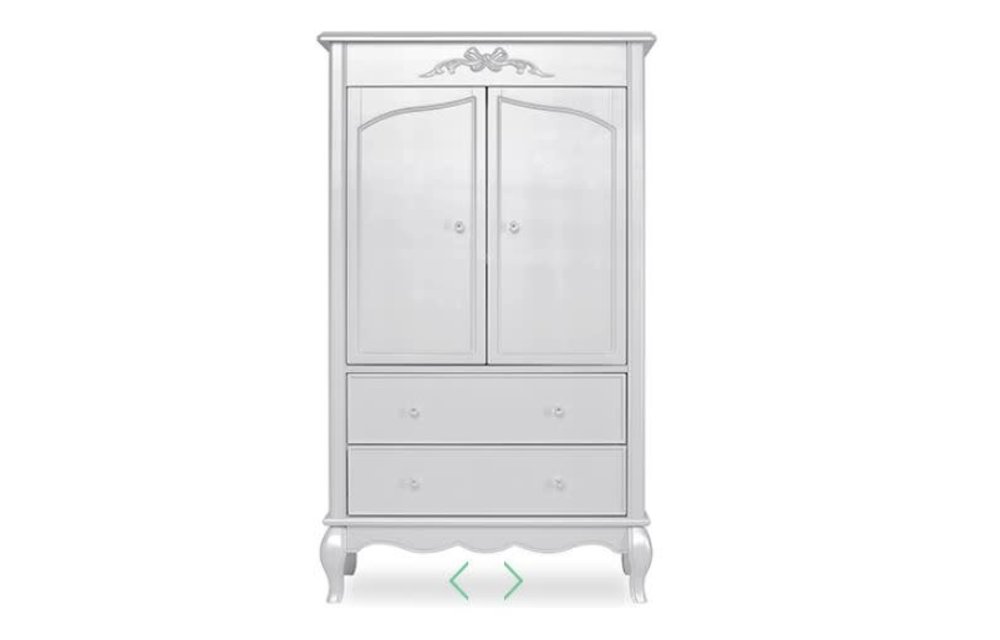 Evolur Baby Aurora Armoire Akoya Grey Pearl /Silver Mist