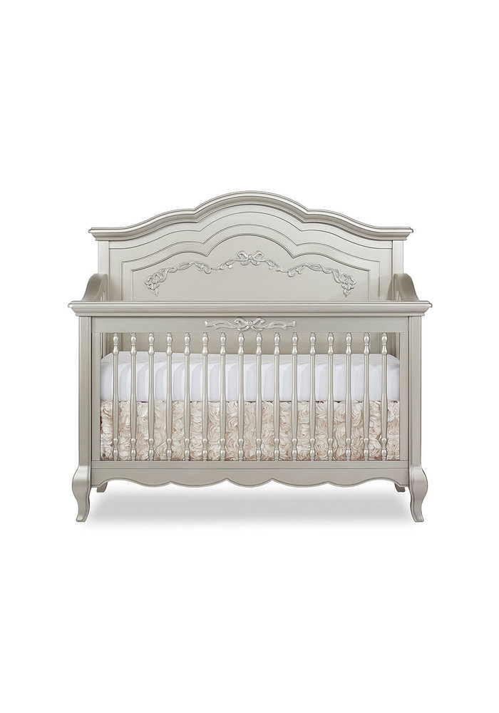 evolur aurora 5 in 1 convertible crib gold dust