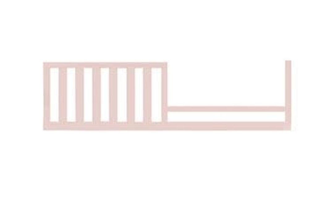 Evolur Baby Aurora Toddler Rail In Blushed Pink