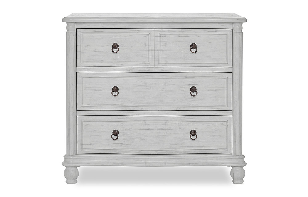 Evolur Baby Kendal 3 Drawer Dresser In Antique Grey Mist
