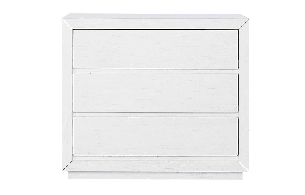 Evolur Baby Maddox 3 Drawer Dresser In Weathered White