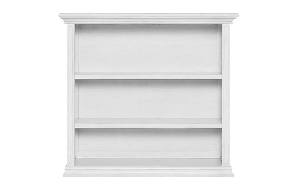 Evolur Baby Maddox Hutch/Bookcase In Weathered White