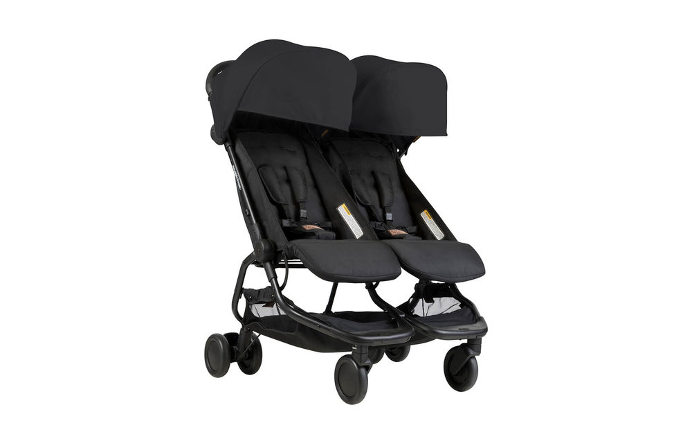 Mountain Buggy Duo Nano Travel Double In Black